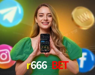 Interface do App r666 bet
